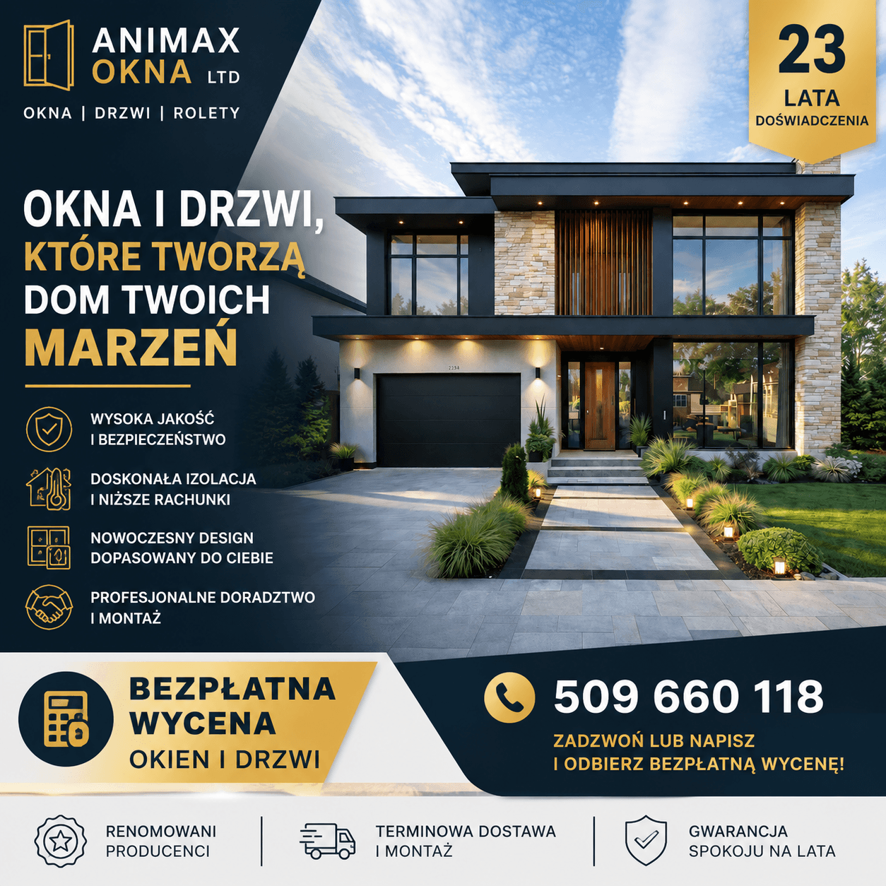 www 40 — Dom modułowy 78m² wyspiańskiego 10/9, producent Allegro Fatties